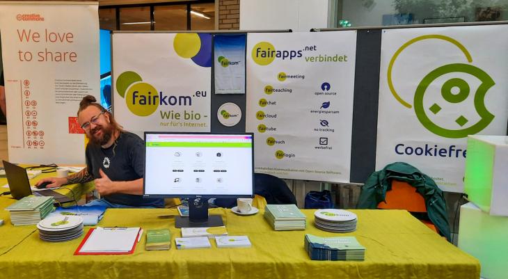 fairkom Stand Linuxday