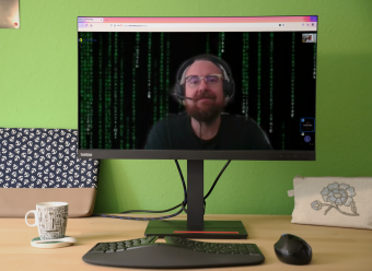 Mockup zu animiertem Hintergrund